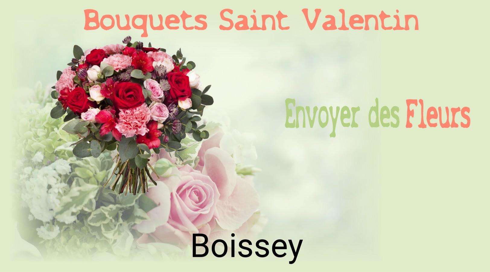 Roses de Saint-Valentin livrées à Boissey